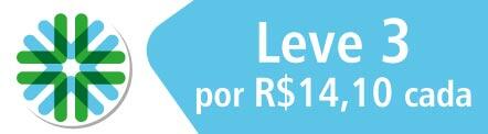 Leve 3 por R$ 14,10 cada